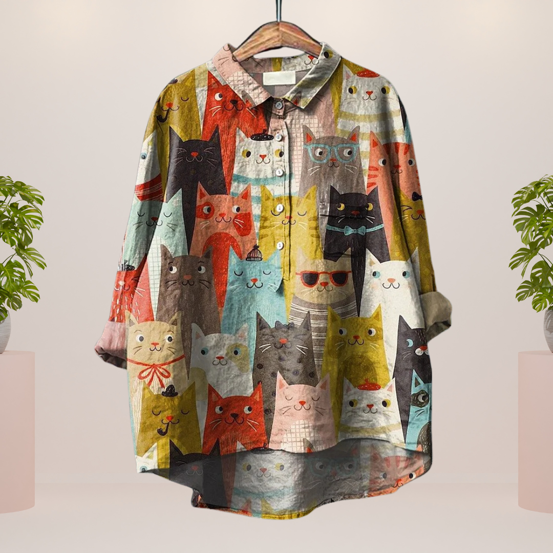 Vera™ – Stylisches Print-Art-Shirt