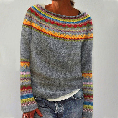 Emma™ | Strickpullover mit Rundhalsausschnitt