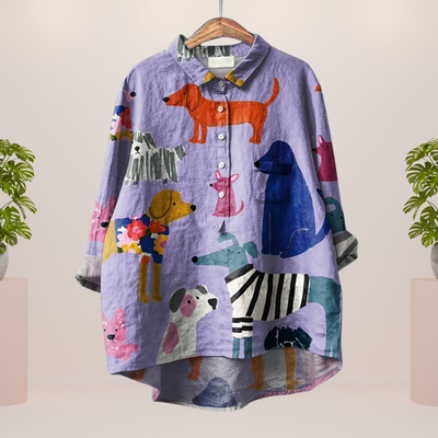 Vera™ – Stylisches Print-Art-Shirt