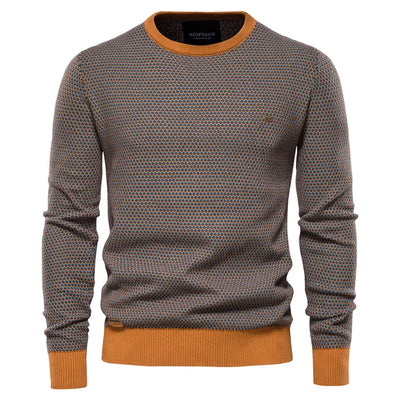 Trendhaus™ | Herrenpullover mit Rautenmuster