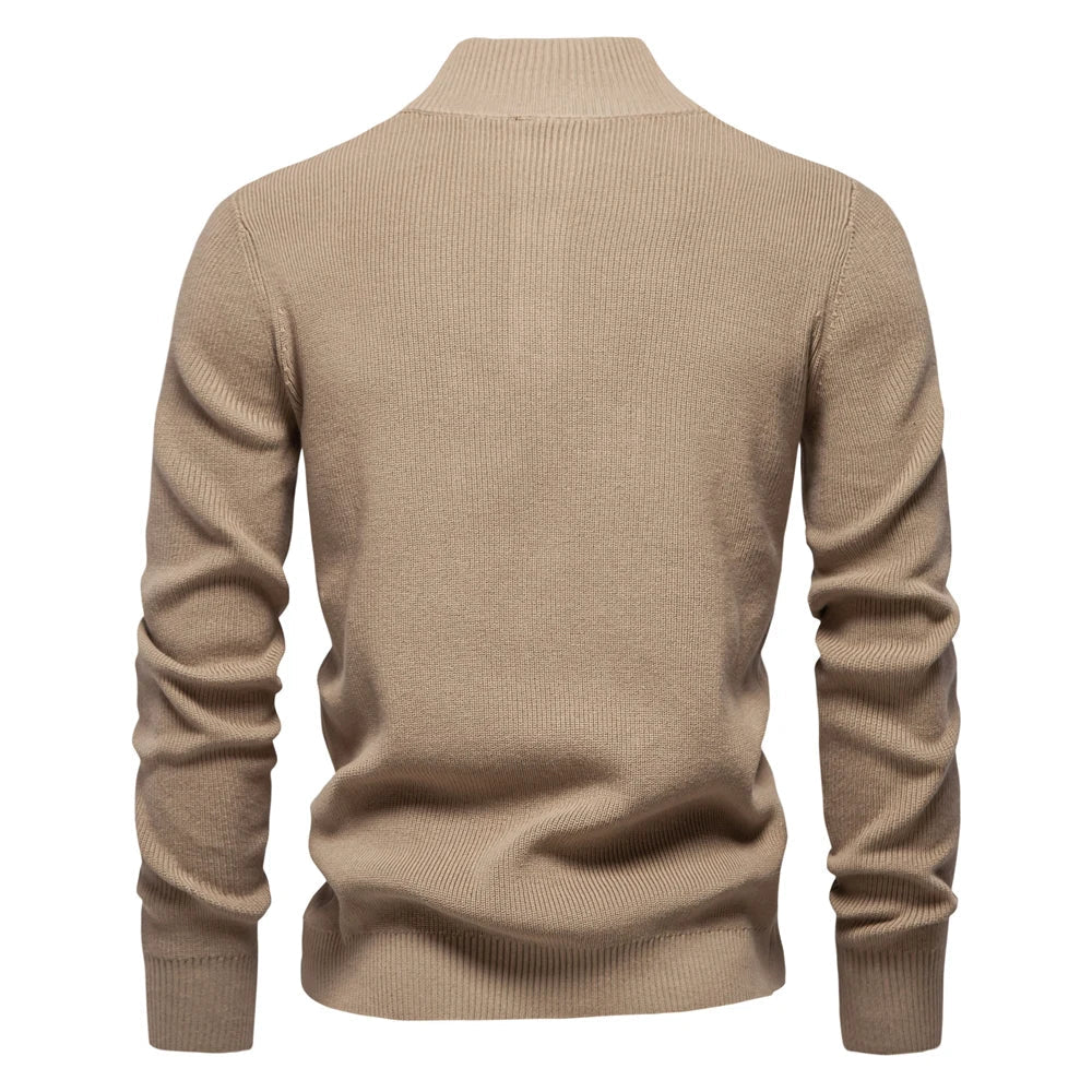 Trendhaus™ | Herrenpullover mit Knopfdesign