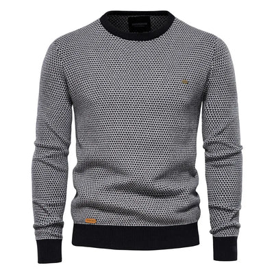 Trendhaus™ | Herrenpullover mit Rautenmuster