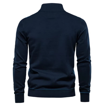 Trendhaus™ | Herrenpullover mit Halb-Zip