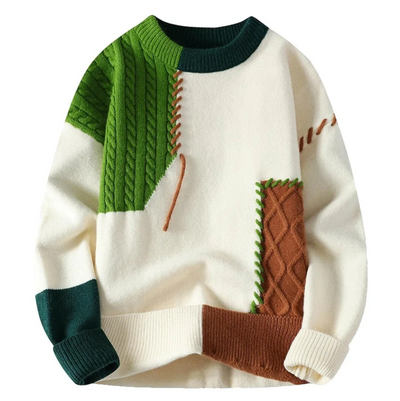 Raphael | Patchwork-Pullover