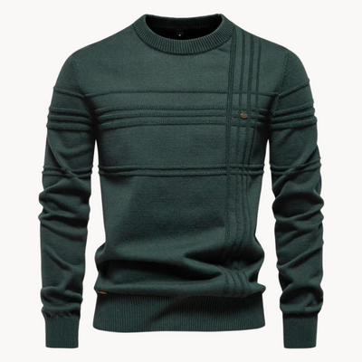 Trendhaus™ | Herrenpullover mit Karodesign