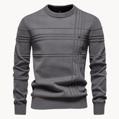 Trendhaus™ | Herrenpullover mit Karodesign