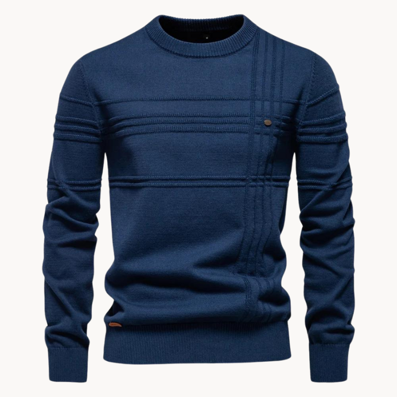 Trendhaus™ | Herrenpullover mit Karodesign